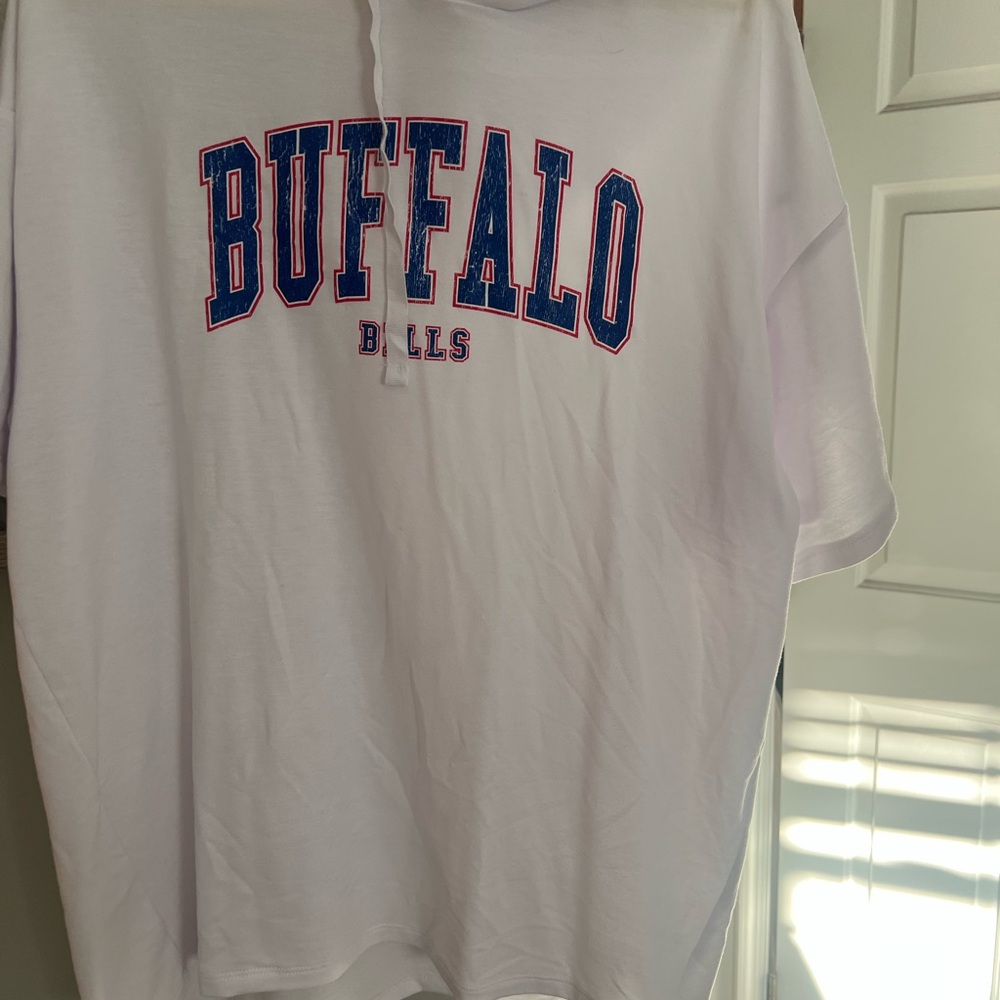 short sleeve Buffalo Bills hoodie